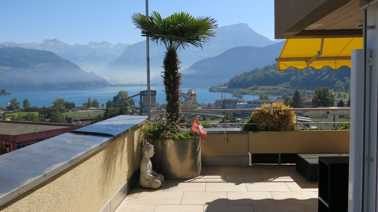 Local-Apartments Pilatus Penthouse Lucerne Exterior photo